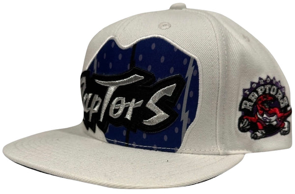 *Toronto Raptors* (White) snapback hat by Mitchell & Ness