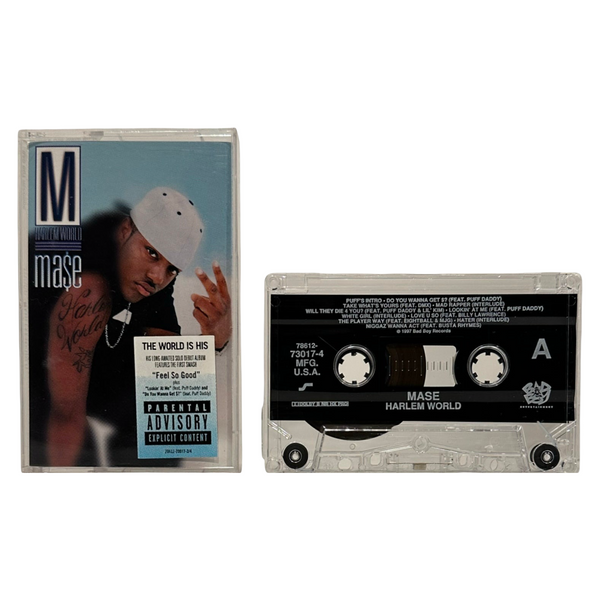 •MASE - HARLEM WORLD• ~1997 OG PRESSINGS~ (CASSETTE TAPE)