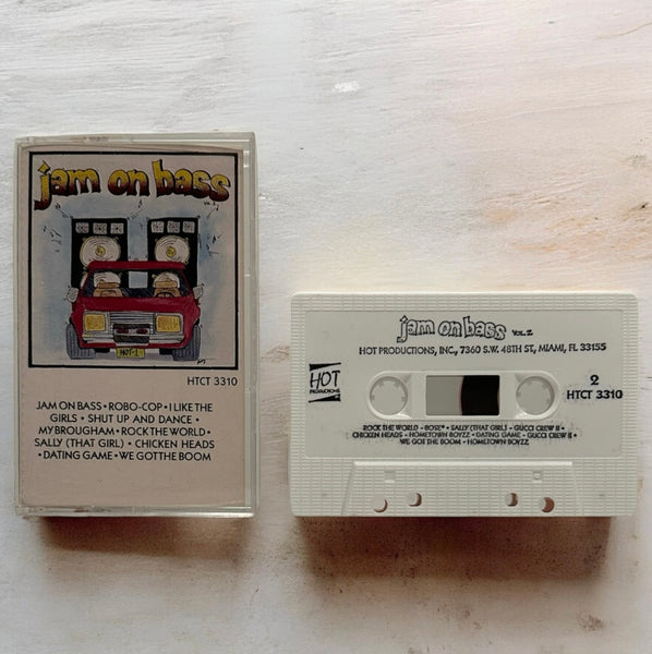 •JAM ON BASS - VOL.2• ~1988 OG PRESSING~ (CASSETTE TAPE)