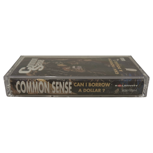 •COMMON SENSE - CAN I BORROW A DOLLAR?• ~1992 OG CASSETTE PRESSINGS & CD REPRESS~ (CD & CASSETTE TAPE)