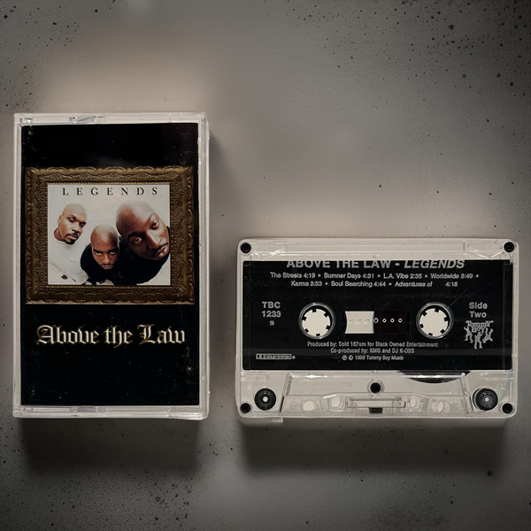 •ABOVE THE LAW ~ LEGENDS• ~1998 OG PRESSING~ (CASSETTE TAPE)