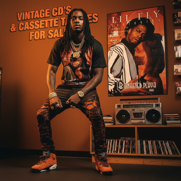 •LIL FLY - BONAFIED PLAYA EP• ~1995 OG PRESSING~ (CASSETTE TAPE)