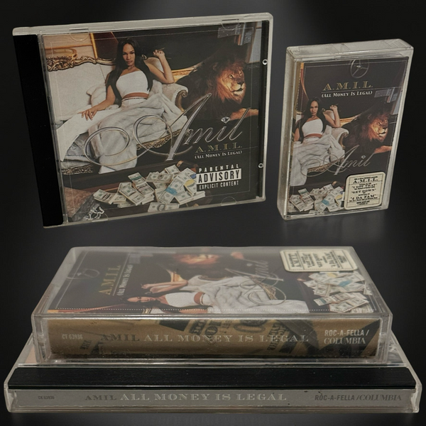 •AMIL - ALL MONEY IS LEGAL• ~2000 OG PRESSINGS~ (CD & CASSETTE TAPE)