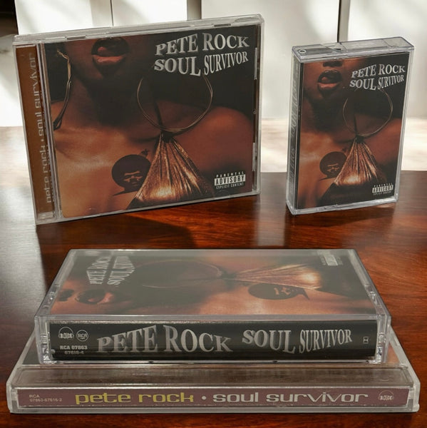 •PETE ROCK - SOUL SURVIVOR• ~1998 OG PRESSINGS~ (CD & CASSETTE TAPE)