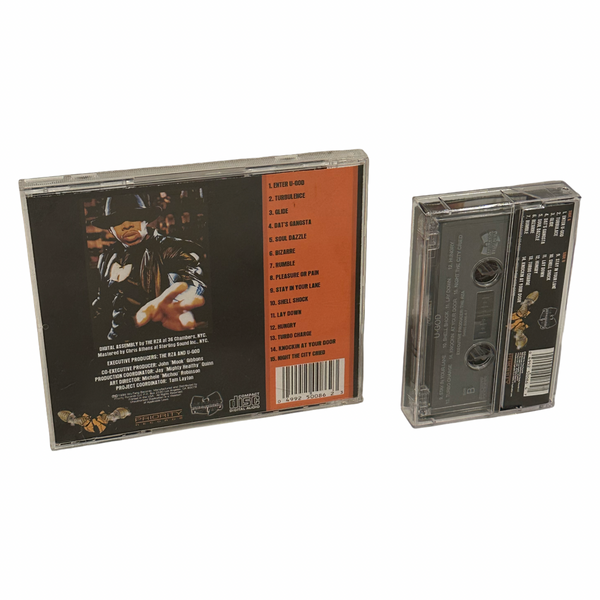 •U-GOD - GOLDEN ARMS REDEMPTION• ~1999 OG PRESSINGS~ (CD & CASSETTE TAPE) (TAPE POPPED)