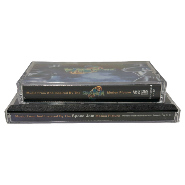 •SPACE JAM - MUSIC FRIM AND INSPIRED BY THE MOTION PICTURE• ~1996 OG PRESSINGS~ (CD & CASSETTE TAPE)