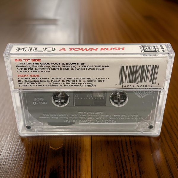 •KILO - A TOWN RUSH• ~1992 OG PRESSING~ (CASSETTE TAPE)