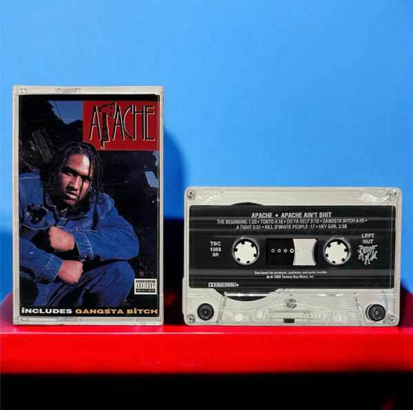 •APACHE - APACHE AIN’T SHIT• ~1993 OG PRESSING~ (CASSETTE TAPE)