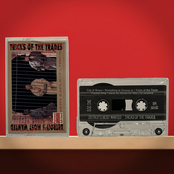 •DETROIT’S MOST WANTED - TRICKS OF THE TRADE• ~1990 OG PRESSING~ (CASSETTE TAPE)