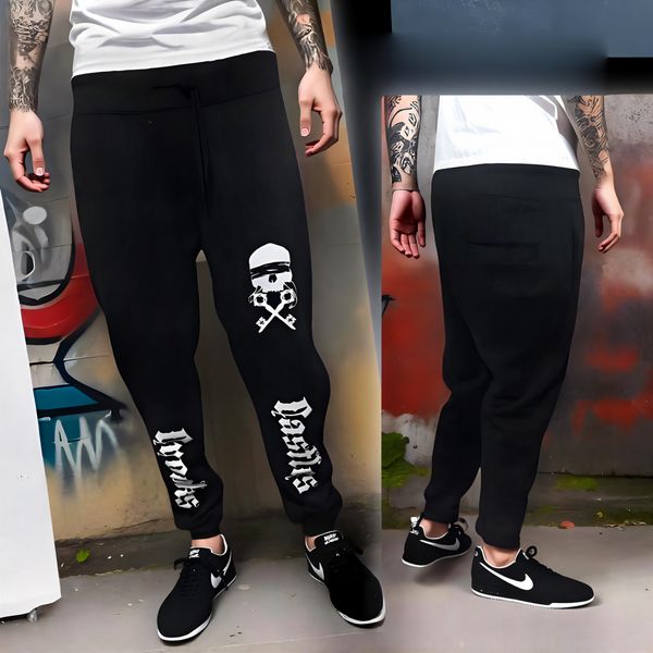 ^CROOKS & CASTLES^ (BLACK) ~GOTHIC~ JOGGER SWEATPANTS