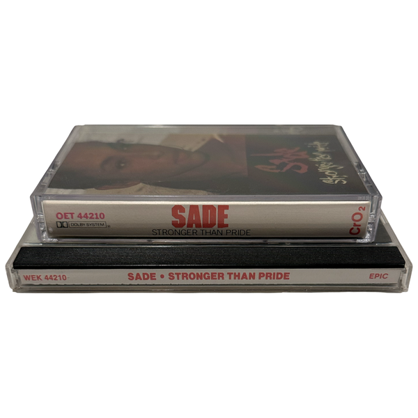 •SADE - STRONGER THAN PRIDE• ~1988 OG CANADIAN PRESSINGS~ (CD & CASSETTE TAPE)