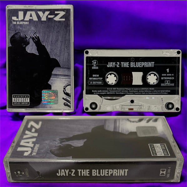 •JAY-Z - THE BLUEPRINT• ~2001 OG PRESSINGS~ (BULGARIAN CASSETTE TAPE)