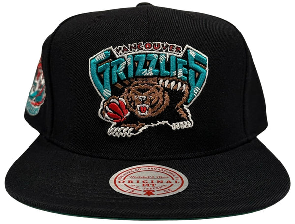 *Vancouver Grizzlies* snapback hats by Mitchell & Ness