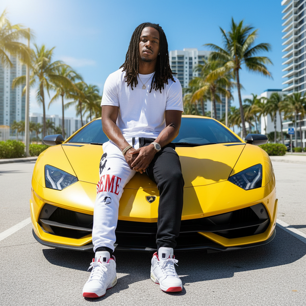 *$UPR3M3 SCARFACE* •JOGGER SWEATPANTS• (FLEECE LINED)