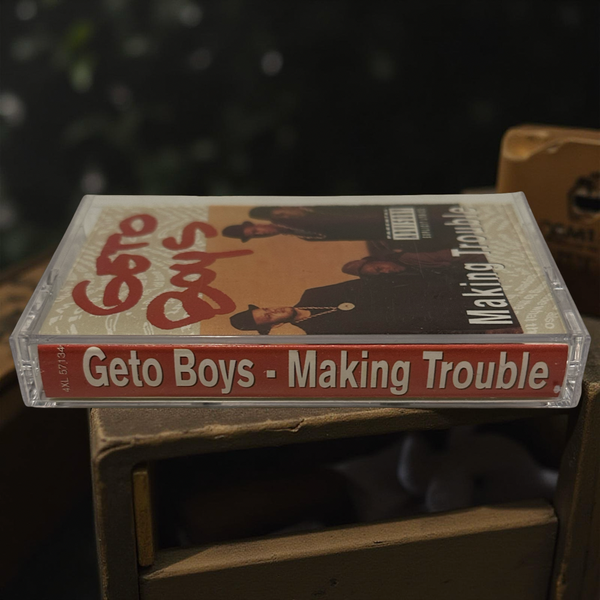 •GETO BOYS - MAKING TROUBLE• ~1988 PRIORITY RECORDS REPRESSING~ (CASSETTE TAPE)