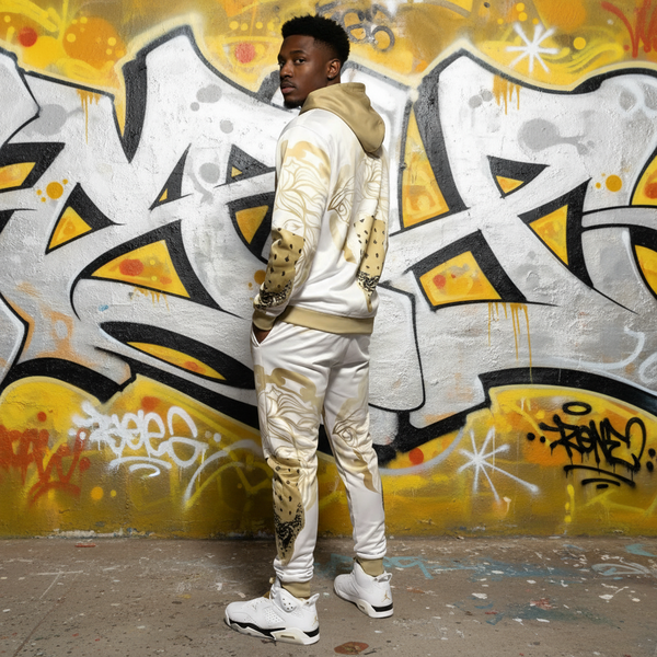 •CROOKS & CASTLES• JOGGER SWEATSUITS (FLEECY SOFT LINED) (1 of 1 Sample)