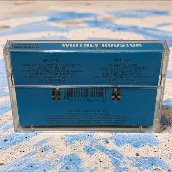 •WHITNEY HOUSTON ~ WHITNEY• ~1987 OG PRESSING~ (CASSETTE TAPE)
