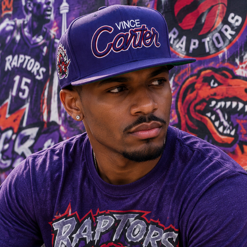 *TORONTO RAPTORS* Snapback hat by Mitchell & Ness (Vince Carter)