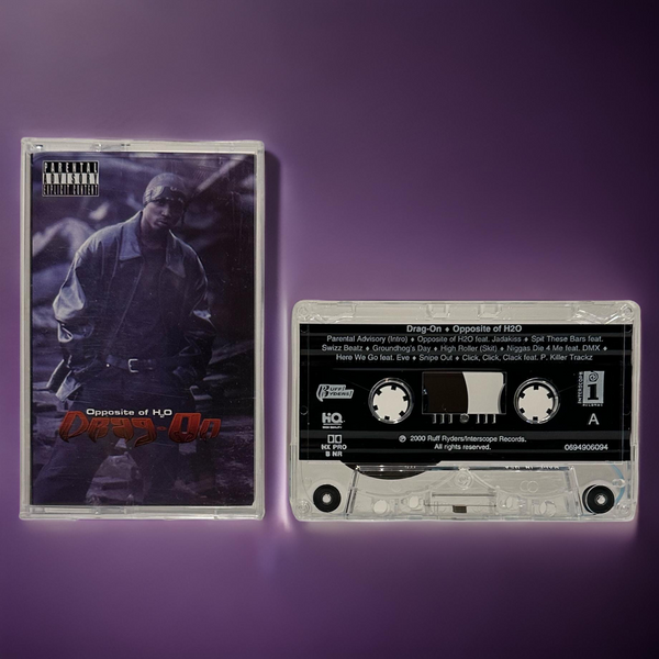 •DRAG-ON ~ OPPOSITE OF H2O• ~2000 OG PRESSING~ (CASSETTE TAPE)