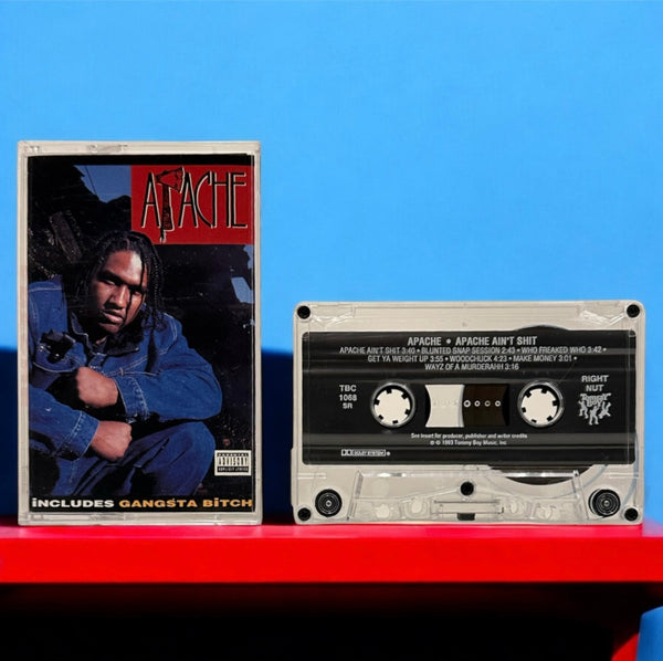•APACHE - APACHE AIN’T SHIT• ~1993 OG PRESSING~ (CASSETTE TAPE)
