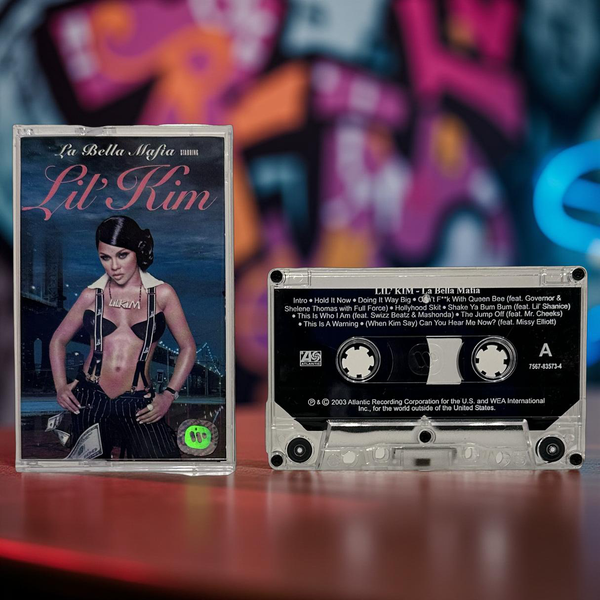 •LIL’ KIM ~ LA BELLA MAFIA ~2003 OG PRESSING~ (CASSETTE TAPE)