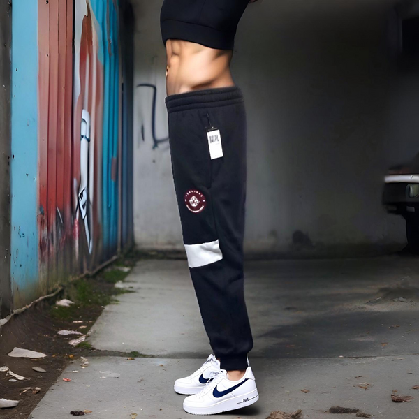 ^SEAN JOHN^ (NAVY-MULTI) POLYESTER JOGGER SWEATPANTS (XB SIZED)