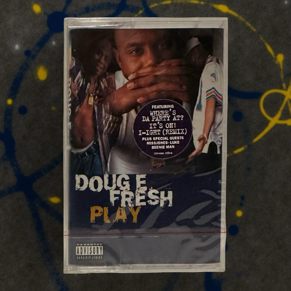 •DOUG E FRESH - PLAY• ~1995 OG PRESSING~ (CASSETTE TAPE) (SEALED)
