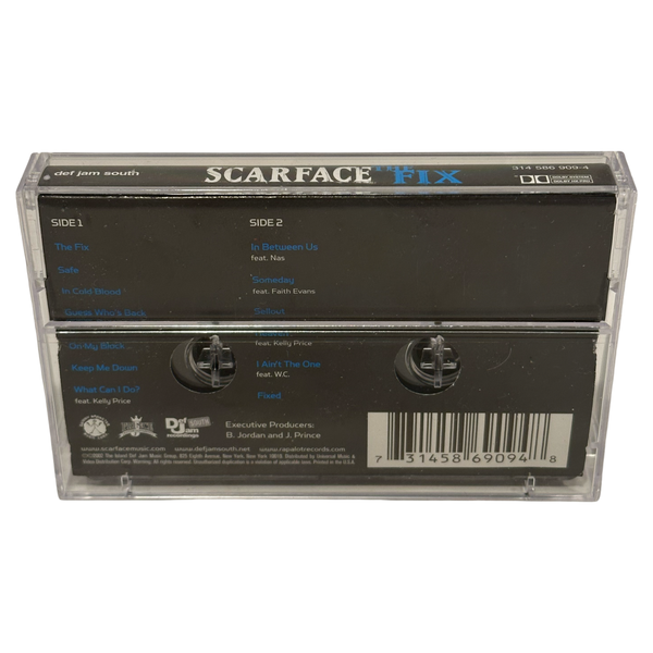 •SCARFACE - THE FIX• ~2002 OG PRESSING~ (CASSETTE TAPE)
