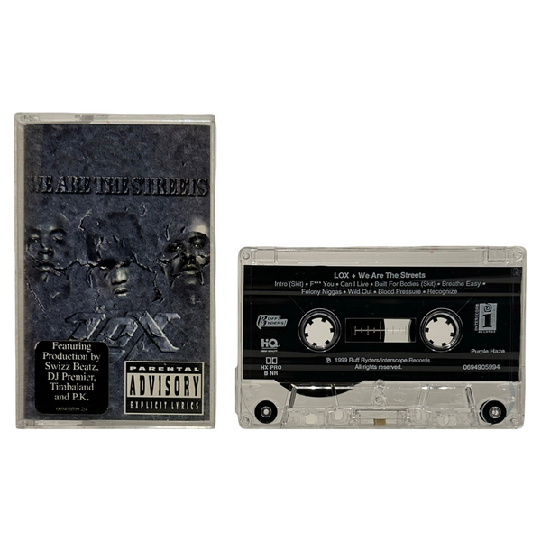 •THE LOX ~ WE ARE THE STREETS• ~2000 OG PRESSINGS~ (CD & CASSETTE TAPE)