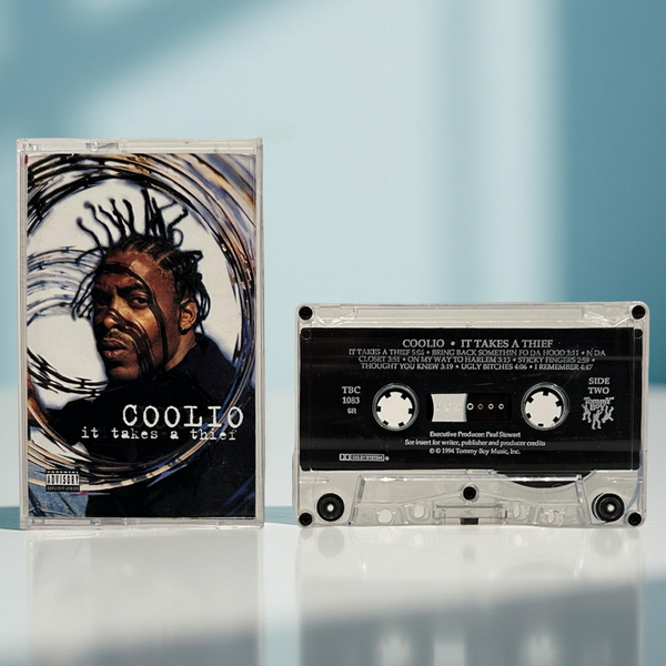•COOLIO - IT TAKES A THIEF• ~1994 OG PRESSING~ (CASSETTE TAPE)