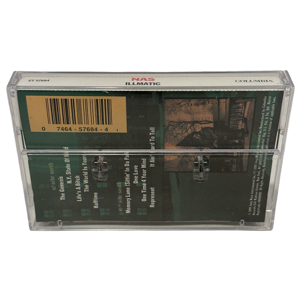 •NAS - ILLMATIC• ~1994 OG PRESSING~ (CASSETTE TAPE)