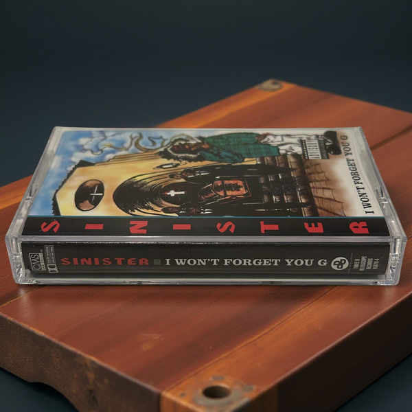 •SINISTER - I WONT FORGET YOU G• ~1994 OG PRESSING~ (MAXI-SINGLE CASSETTE TAPE)