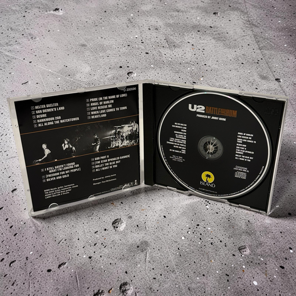 •U2 ~ RATTLE & HUM• ~1988 OG CANADIAN PRESSINGS~ (CD & CASSETTE TAPE)