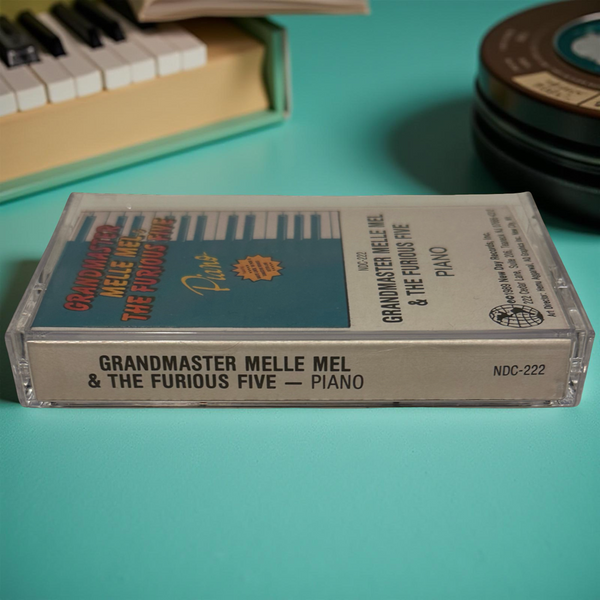 •GRANDMASTER MELLE MEL & THE FURIOUS 5 - PIANO• ~1989 HTF OG PRESSING~ (CASSETTE TAPE)