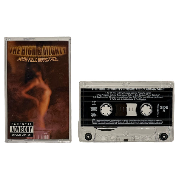•THE HIGH & MIGHTY - HOME FIELD ADVANTAGE• ~1998 OG CANADIAN PRESSING~ (CASSETTE TAPE)