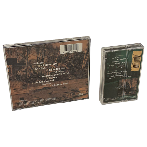 •NAS - ILLMATIC• ~1994 OG PRESSINGS~ (CD & CASSETTE TAPE)