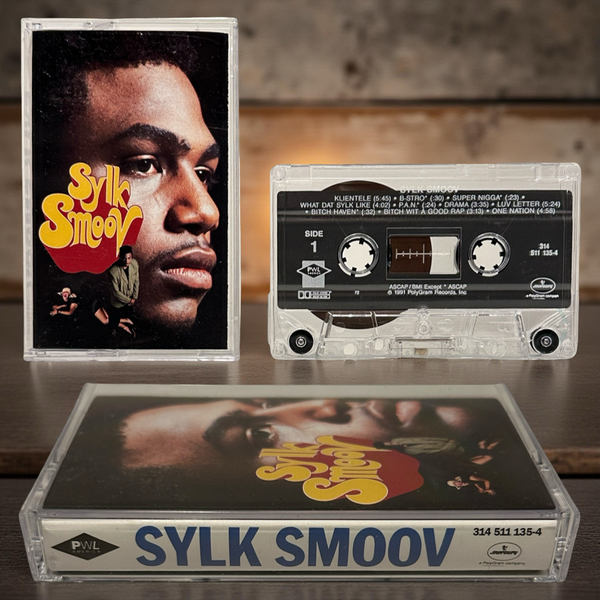 •SYLK SMOOV - SYLK SMOOV• ~1991 OG PRESSING~ (CASSETTE TAPE)