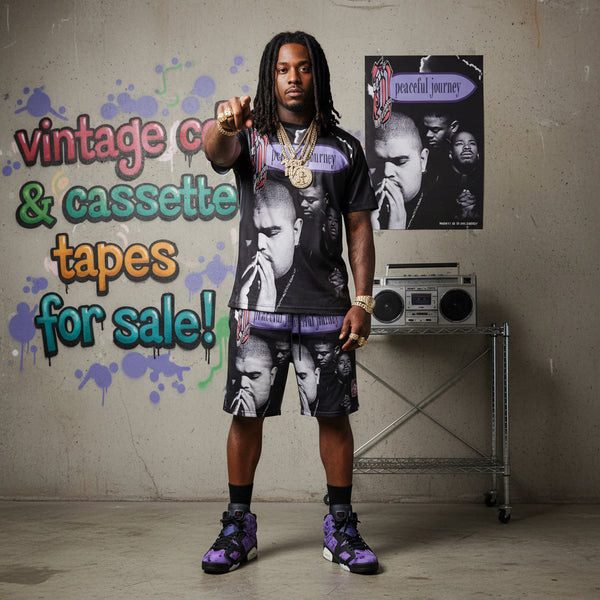 •HEAVY D. & THE BOYZ ~ PEACEFUL JOURNEY• (1991 OG PRESSING) (CASSETTE TAPE)