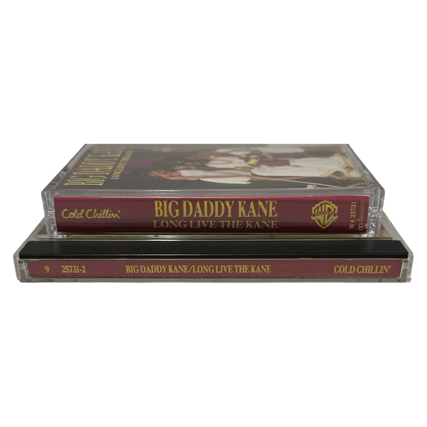 •BIG DADDY KANE - LONG LIVE THE KANE• ~1988 OG PRESSINGS~ (CD & CASSETTE TAPE)