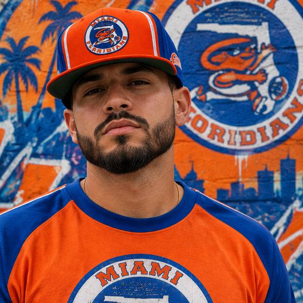 *MIAMI FLORIDIANS* Snapback hat by Mitchell & Ness (Original Fit)