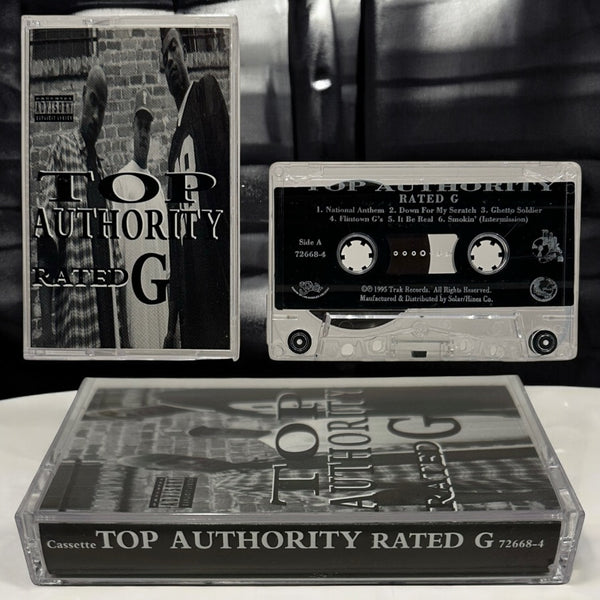 •TOP AUTHORITY - RATED G• ~1995 OG PRESSING~ (CASSETTE TAPE)