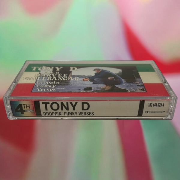 •TONY D - DROPPIN’ FUNKY VERSES• ~1991 OG PRESSING~ (CASSETTE TAPE)