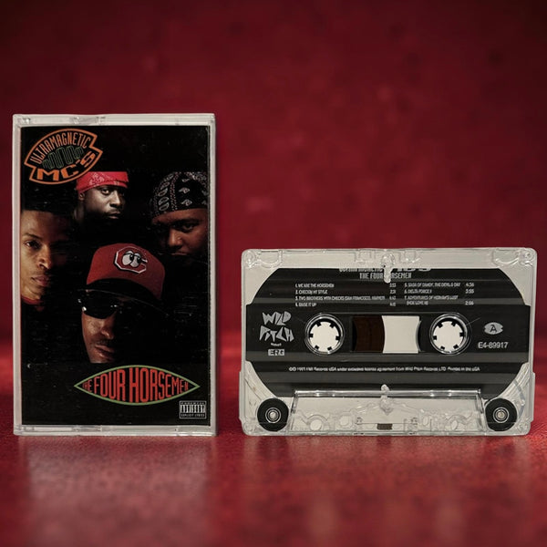 •ULTRAMAGNETIC MC’S ~ THE FOUR HORSEMEN• ~1993 OG PRESSING~ (CASSETTE TAPE) (2)