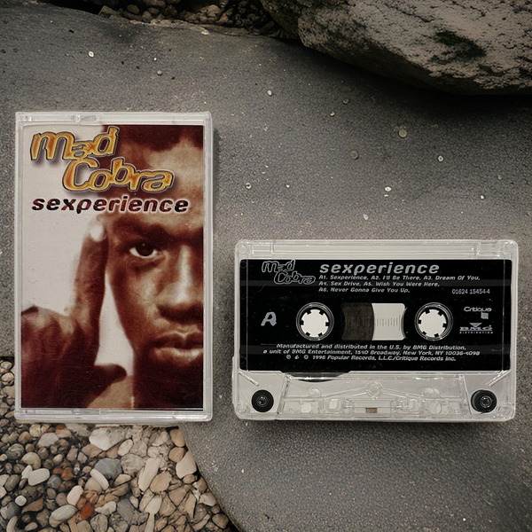 •MAD COBRA ~ SEXPERIENCE• ~1996 OG PRESSING~ (CASSETTE TAPE)