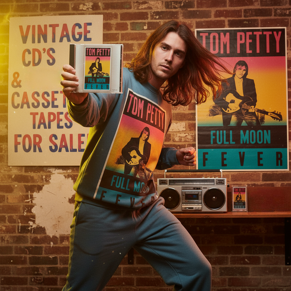 •TOM PETTY - FULL MOON FEVER• ~1989 OG PRESSINGS~ (CD & CASSETTE TAPE)