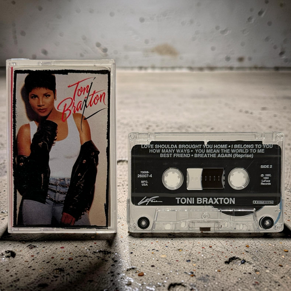 •TONI BRAXTON ~ TONI BRAXTON• ~1993 OG PRESSING~ (CASSETTE TAPE) (2)