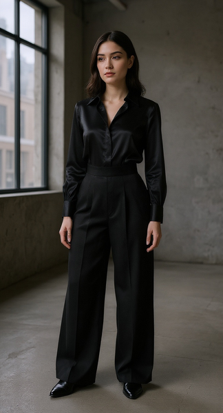 *Signature by REITMANS* •PRE-LOVED• ~Size 10 Reg. WMN~ (28” Inseam) (BLACK)