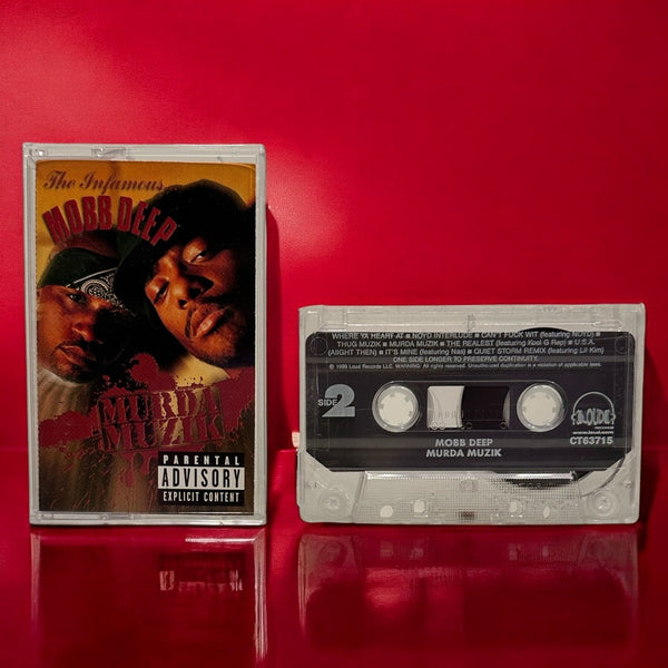 •MOBB DEEP - MURDA MUZIK• ~1999 OG PRESSING~ (CASSETTE TAPE)