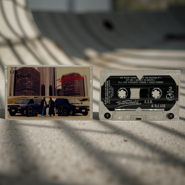 •E.Z.B. & D.J. LOS - UNTOUCHABLE• ~1988 OG PRESSING~ (CASSETTE TAPE)