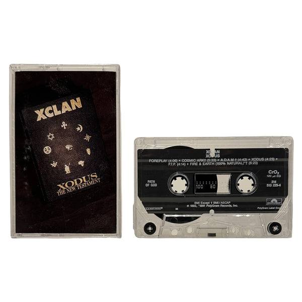 •XCLAN ~ XODUS• ~1992 OG PRESSINGS~ (CD & CASSETTE TAPE)